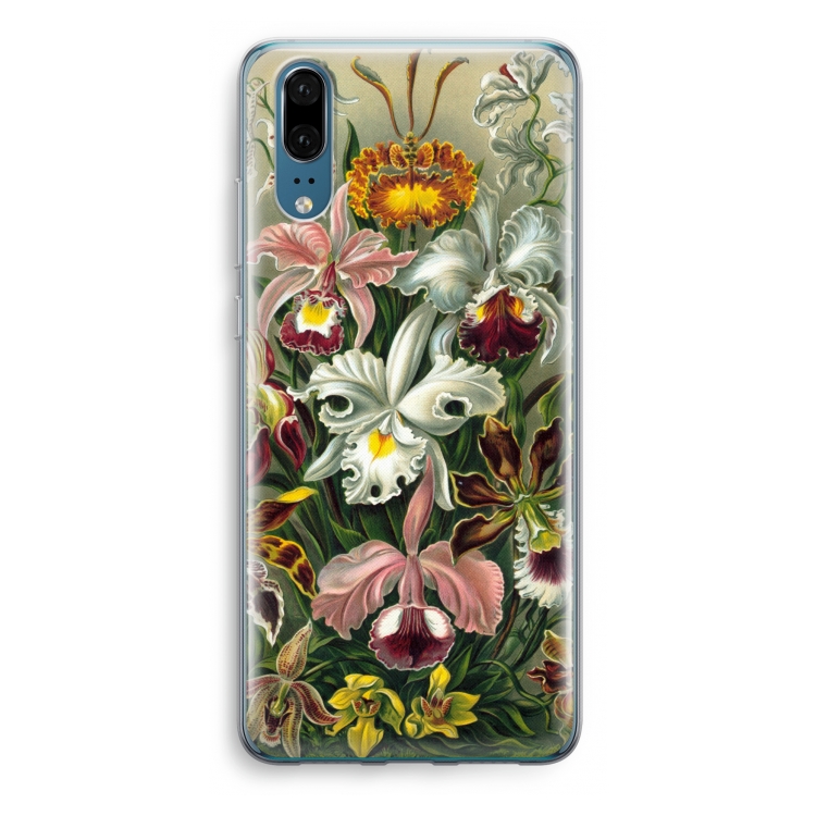 Haeckel Orchidae: Huawei P20 Transparant Hoesje