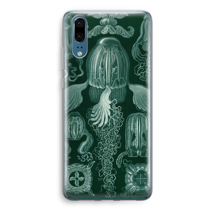 Haeckel Cubomedusae: Huawei P20 Transparant Hoesje