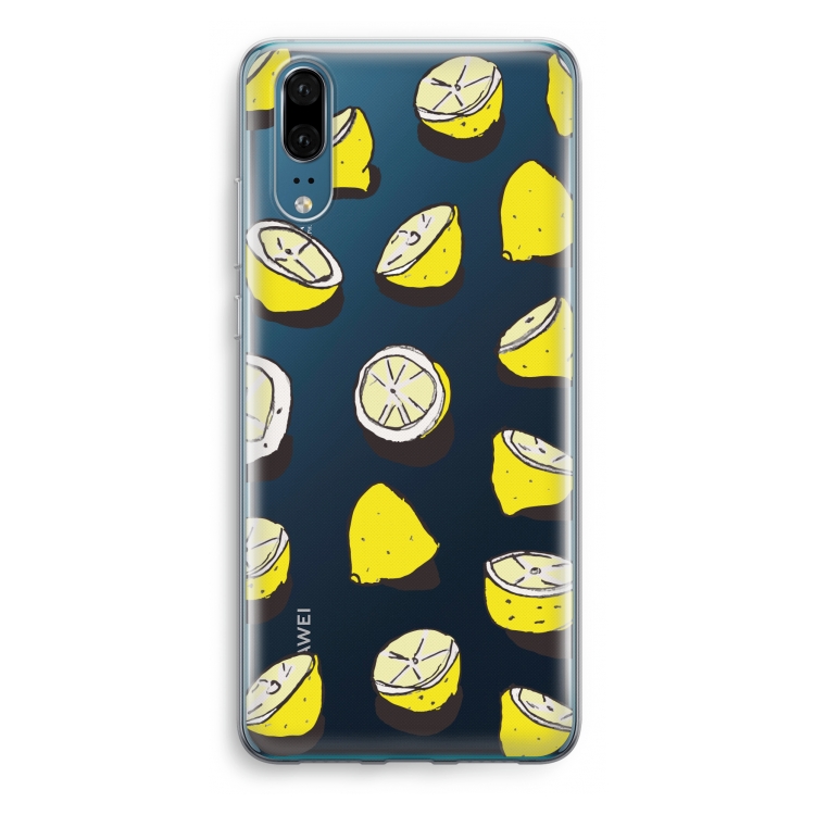 When Life Gives You Lemons...: Huawei P20 Transparant Hoesje
