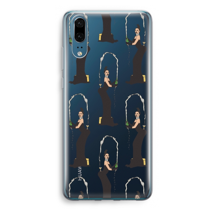 Pop Some Kim: Huawei P20 Transparant Hoesje