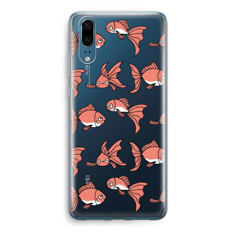 Blub: Huawei P20 Transparant Hoesje