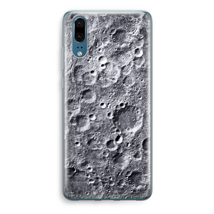 Maanlandschap: Huawei P20 Transparant Hoesje