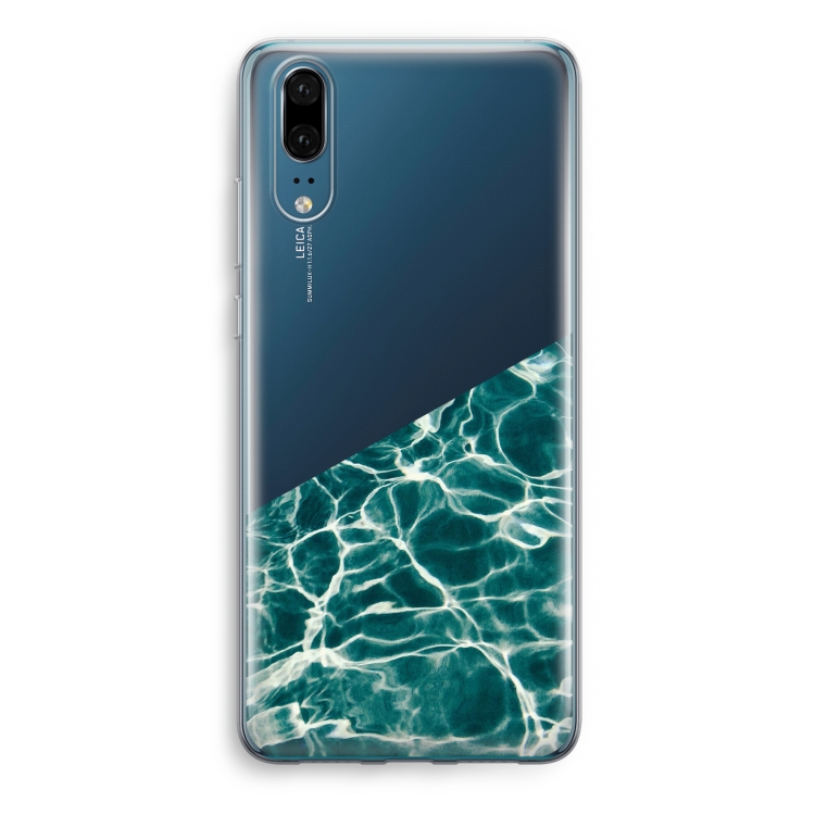 Weerkaatsing water: Huawei P20 Transparant Hoesje