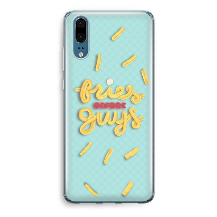 Always fries: Huawei P20 Transparant Hoesje