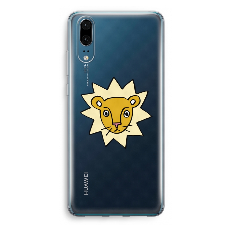 Kleine leeuw: Huawei P20 Transparant Hoesje