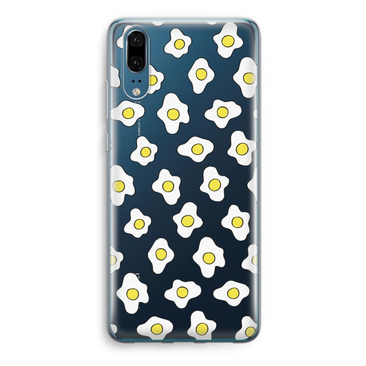 Spiegeleitjes: Huawei P20 Transparant Hoesje