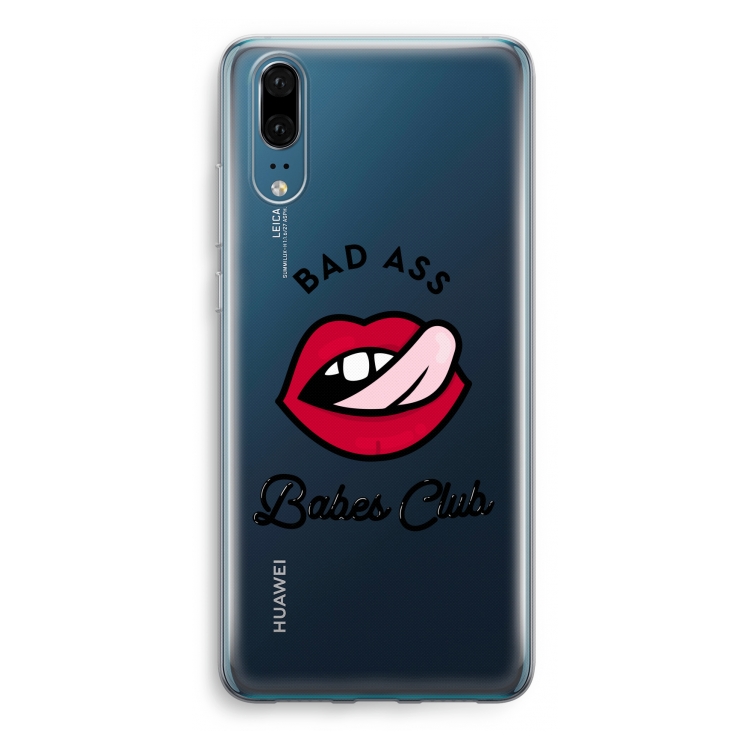 Badass Babes Club: Huawei P20 Transparant Hoesje