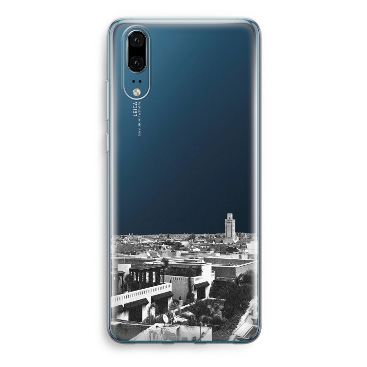 Marrakech Skyline : Huawei P20 Transparant Hoesje