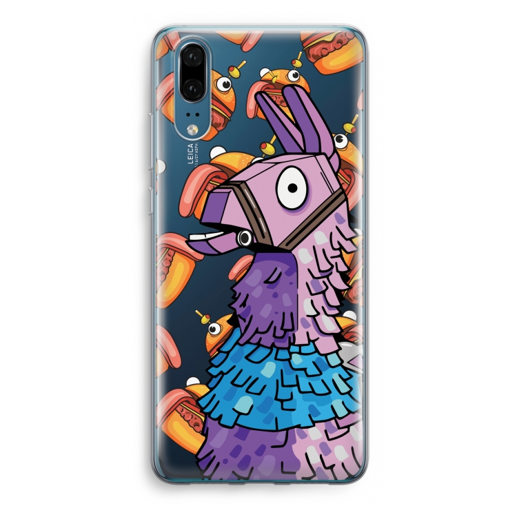 Loot Burger: Huawei P20 Transparant Hoesje