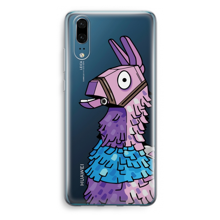 Lama: Huawei P20 Transparant Hoesje
