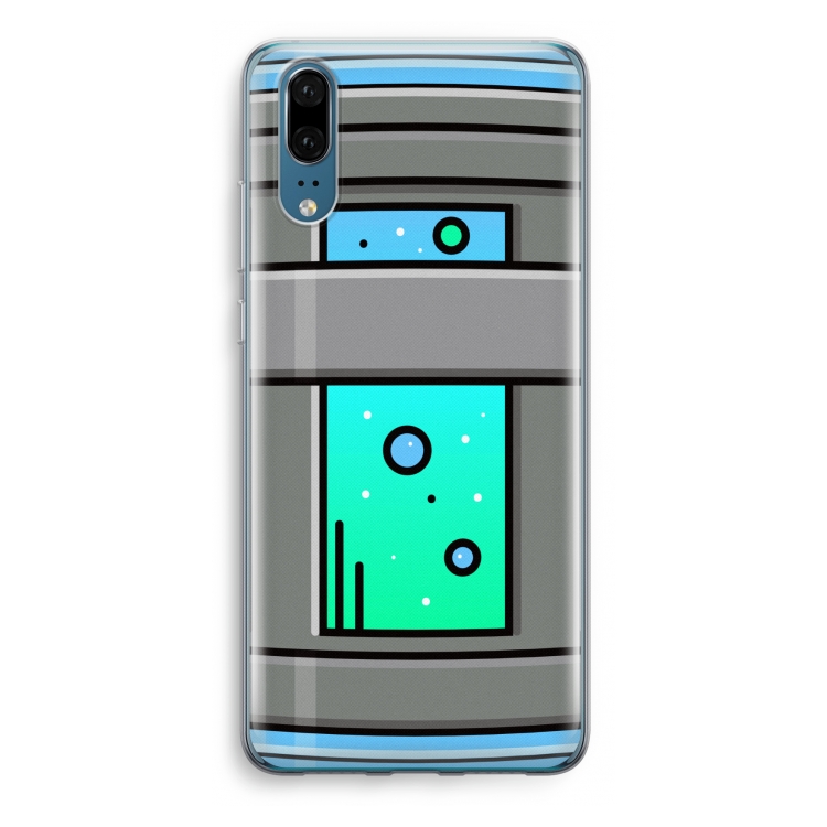 Chug Bottle: Huawei P20 Transparant Hoesje