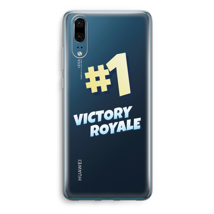 Victory Royale: Huawei P20 Transparant Hoesje