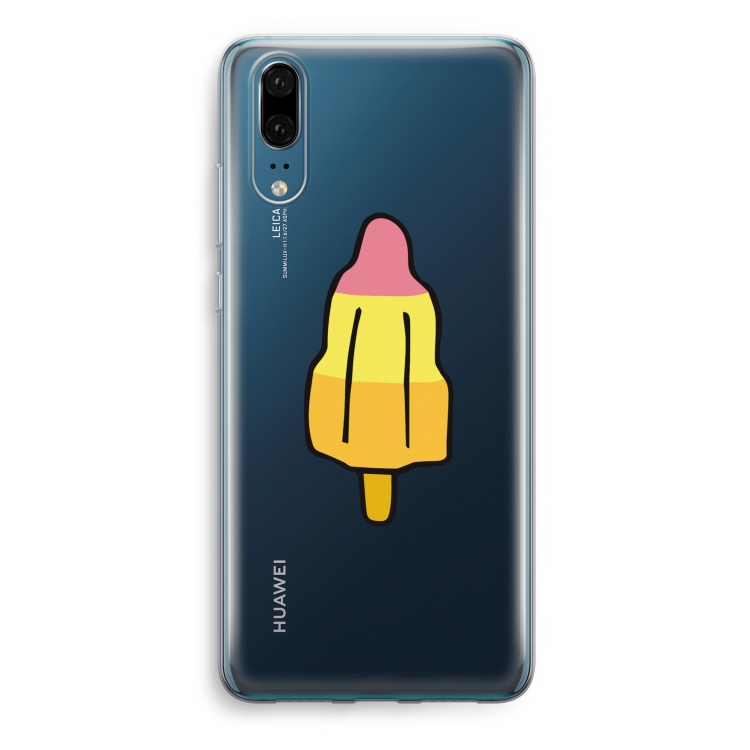 Raketijsje: Huawei P20 Transparant Hoesje