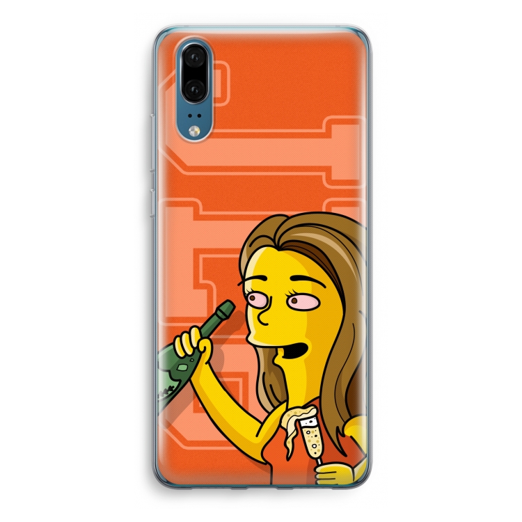 Jamie Lee Simpson: Huawei P20 Transparant Hoesje