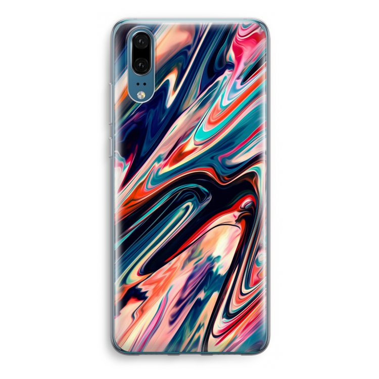 Quantum Being: Huawei P20 Transparant Hoesje