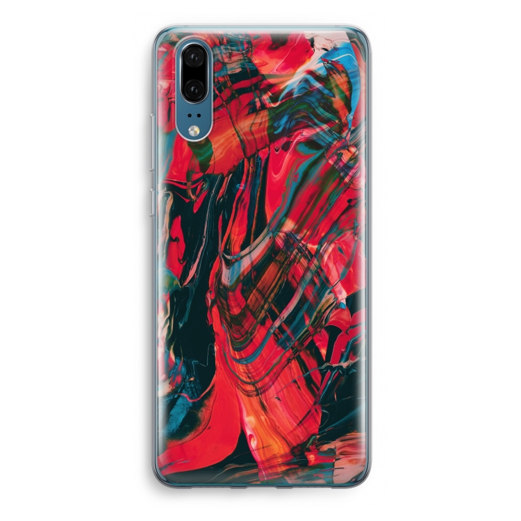 Endless Descent: Huawei P20 Transparant Hoesje
