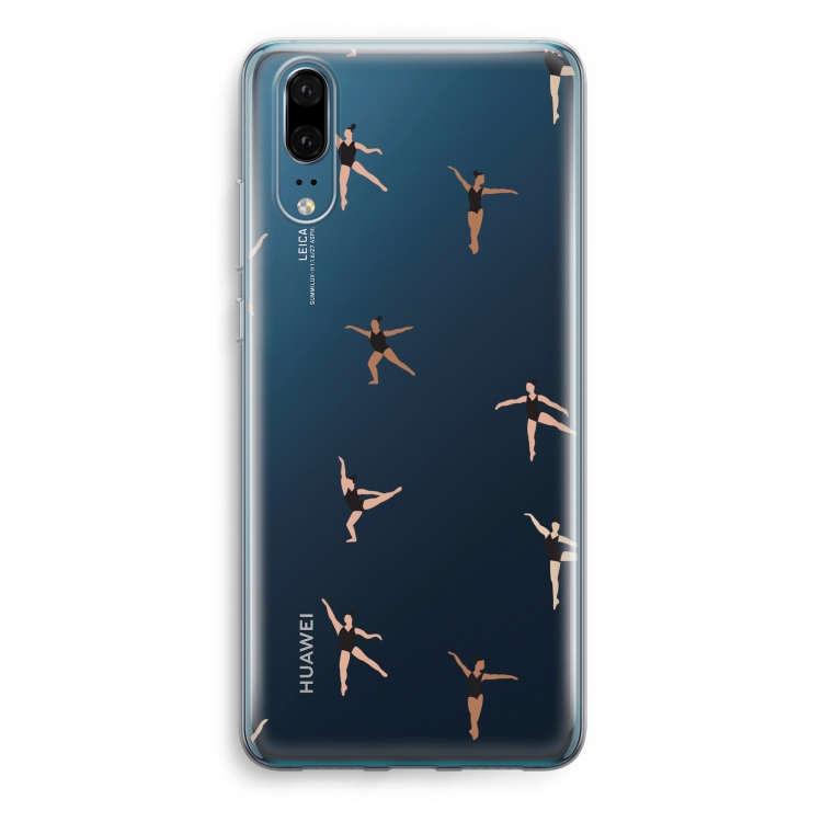 Dancing #1: Huawei P20 Transparant Hoesje