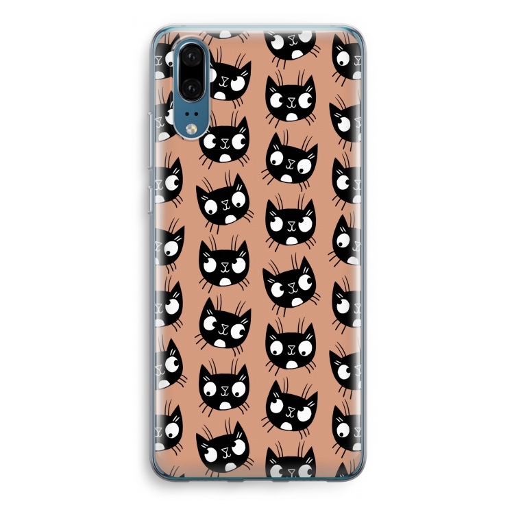Kat: Huawei P20 Transparant Hoesje