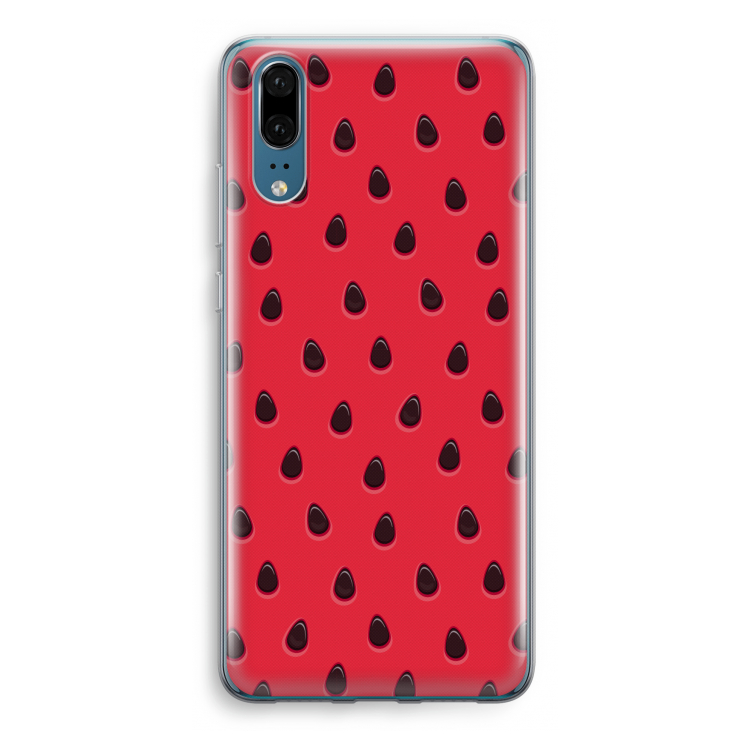 Watermelon: Huawei P20 Transparant Hoesje