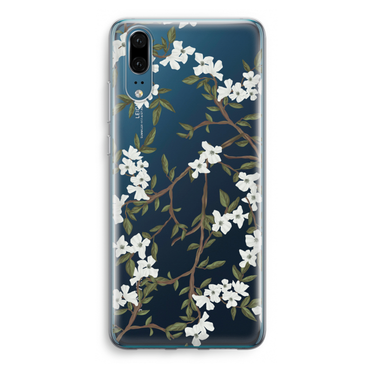 Blossoming spring: Huawei P20 Transparant Hoesje
