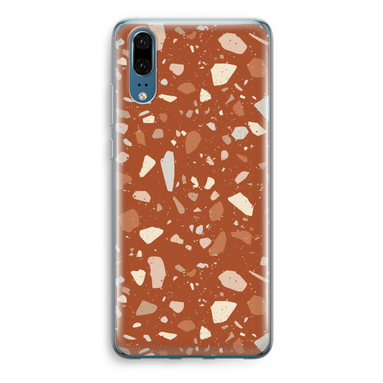 Terrazzo N°22: Huawei P20 Transparant Hoesje