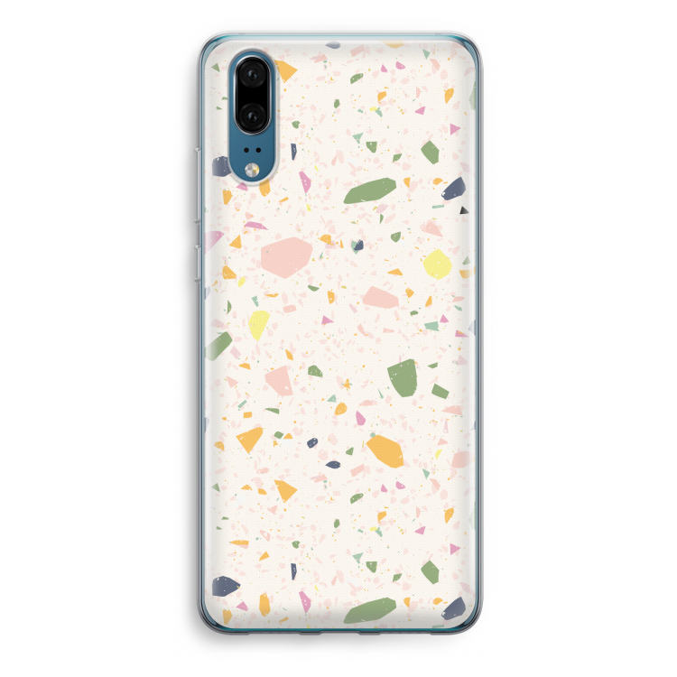Terrazzo N°21: Huawei P20 Transparant Hoesje