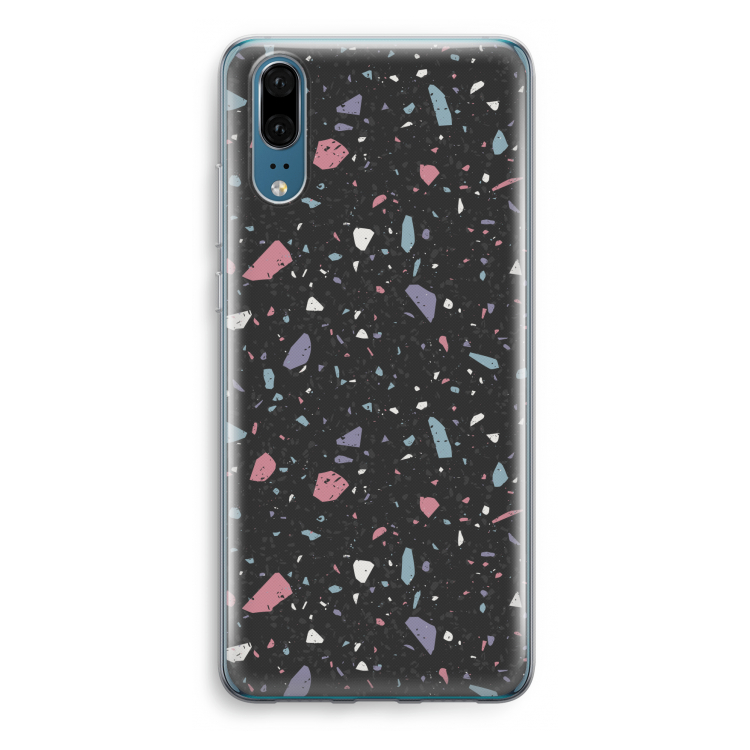 Terrazzo N°16: Huawei P20 Transparant Hoesje