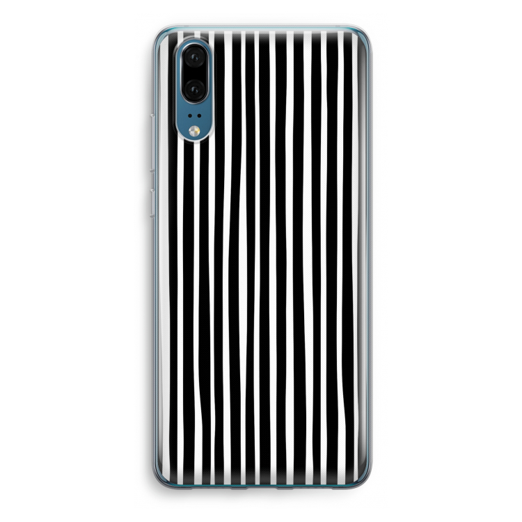 Stripes: Huawei P20 Transparant Hoesje