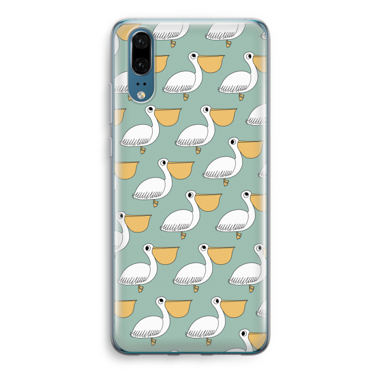 Pelican: Huawei P20 Transparant Hoesje