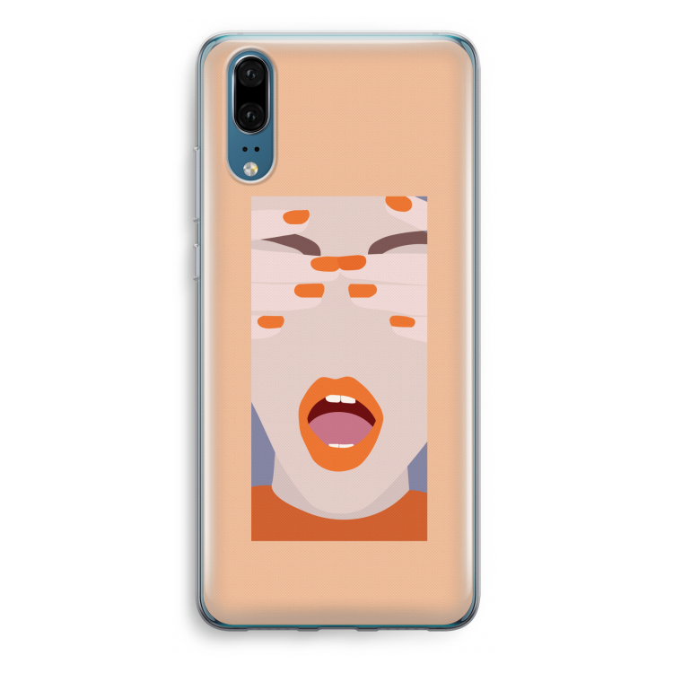 Surprise: Huawei P20 Transparant Hoesje