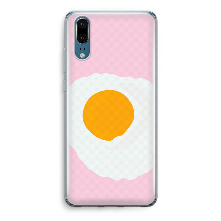 Sunny side up: Huawei P20 Transparant Hoesje