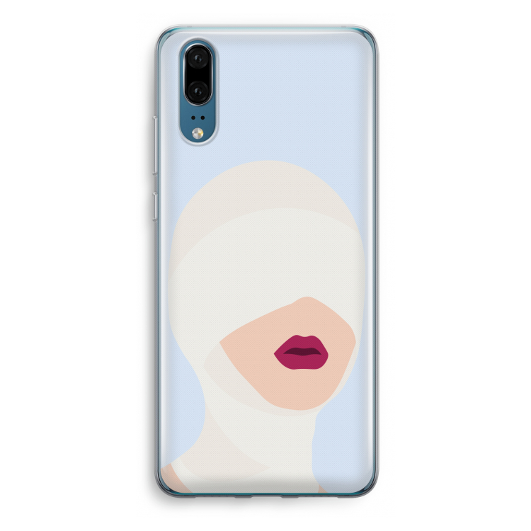 Incognito: Huawei P20 Transparant Hoesje