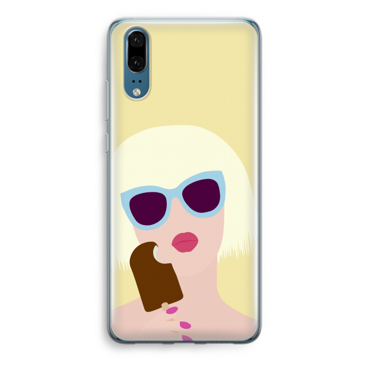 Ice cream: Huawei P20 Transparant Hoesje
