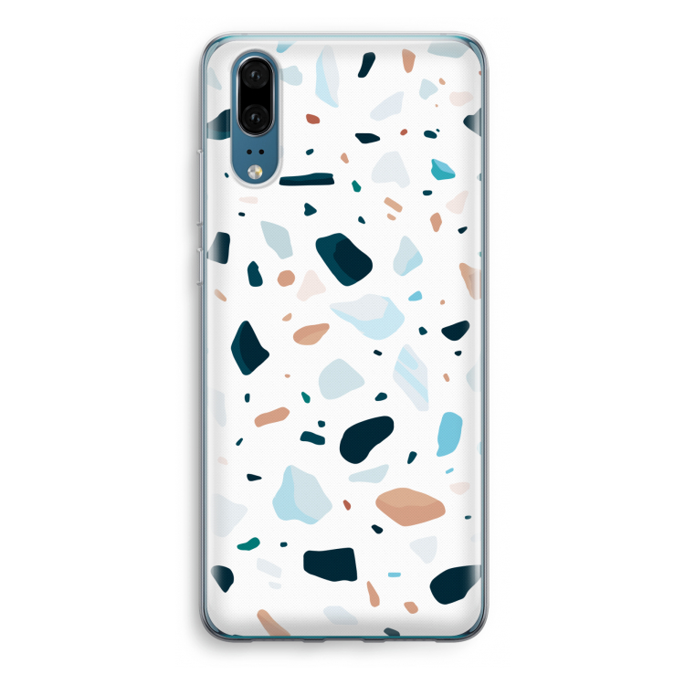 Terrazzo N°13: Huawei P20 Transparant Hoesje