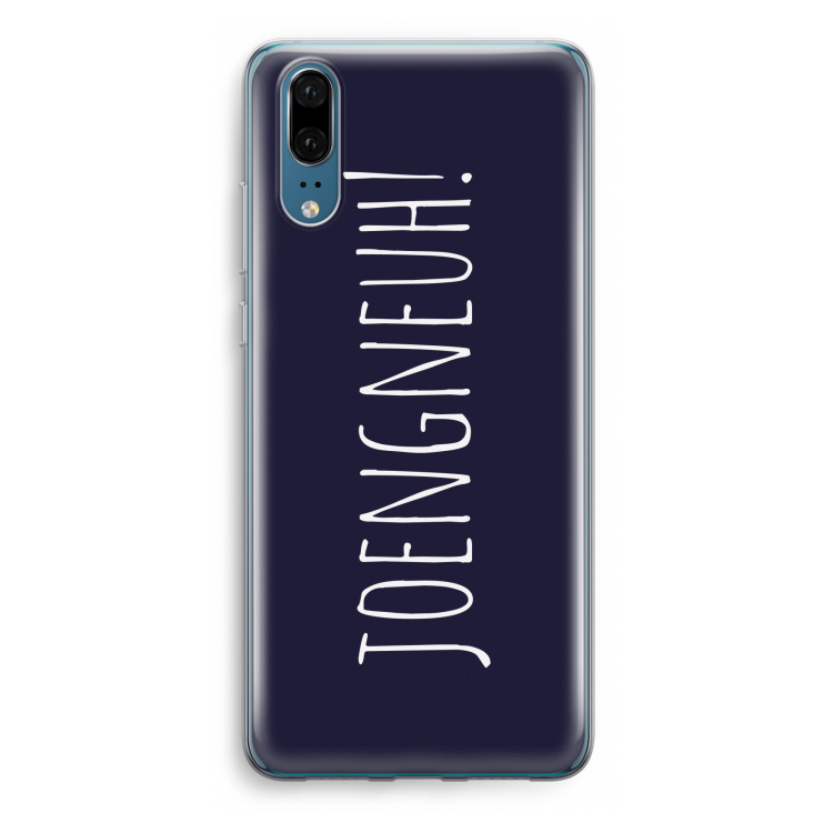 Joengneuh!: Huawei P20 Transparant Hoesje