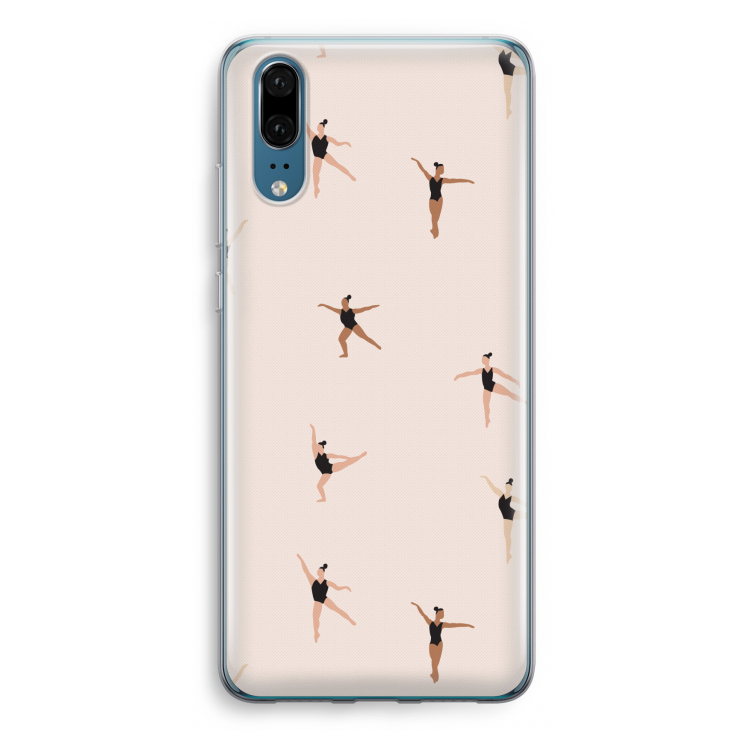 Dancing #1: Huawei P20 Transparant Hoesje