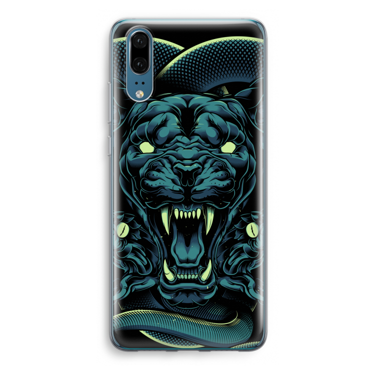 Cougar and Vipers: Huawei P20 Transparant Hoesje