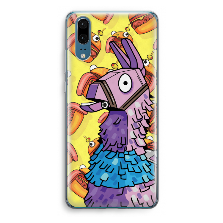 Loot Burger: Huawei P20 Transparant Hoesje