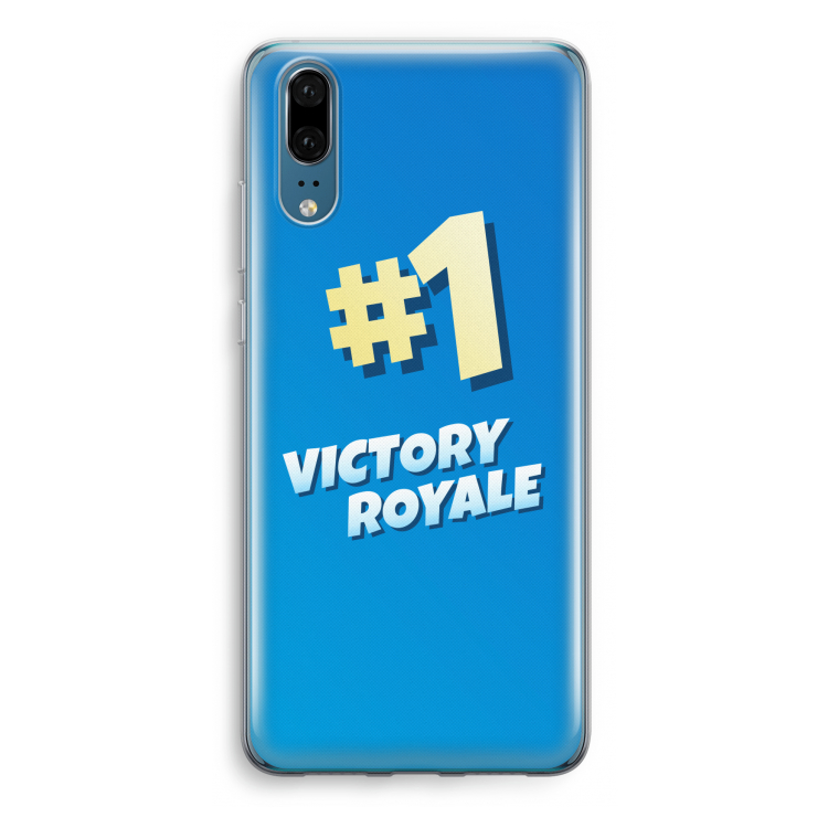 Victory Royale: Huawei P20 Transparant Hoesje