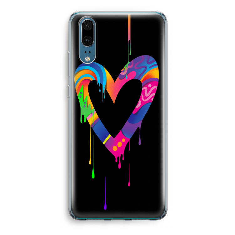 Melts My Heart: Huawei P20 Transparant Hoesje