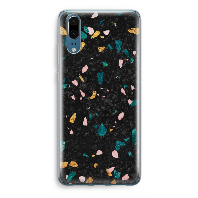 Terrazzo N°10: Huawei P20 Transparant Hoesje