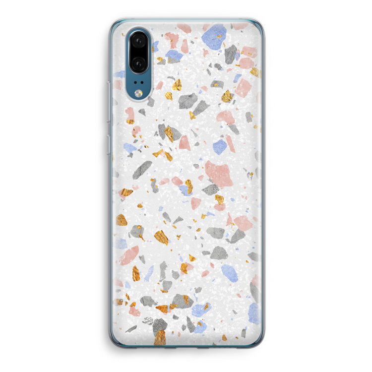 Terrazzo N°8: Huawei P20 Transparant Hoesje