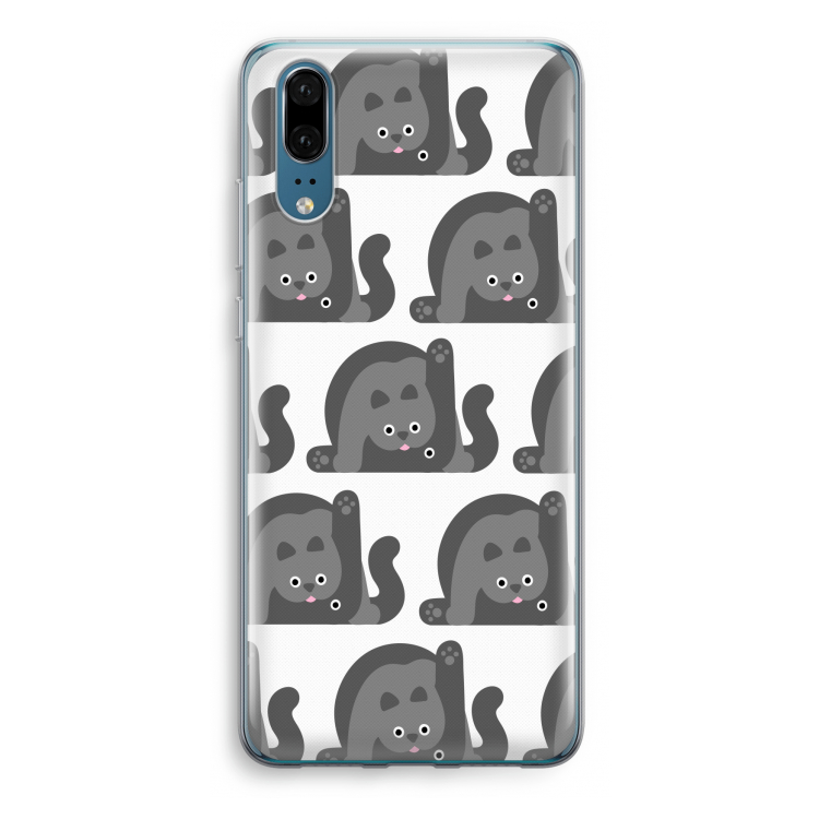 Cats: Huawei P20 Transparant Hoesje