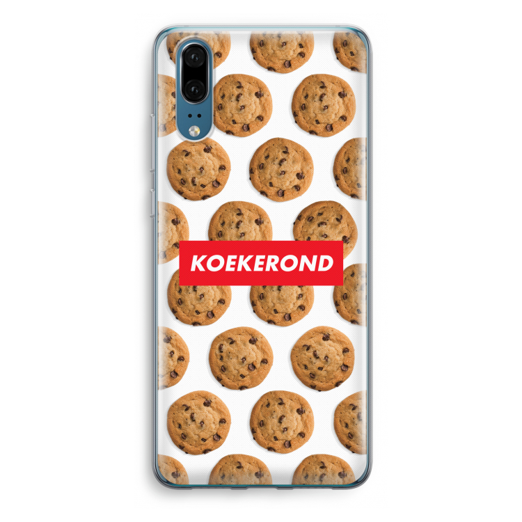 Koekerond: Huawei P20 Transparant Hoesje
