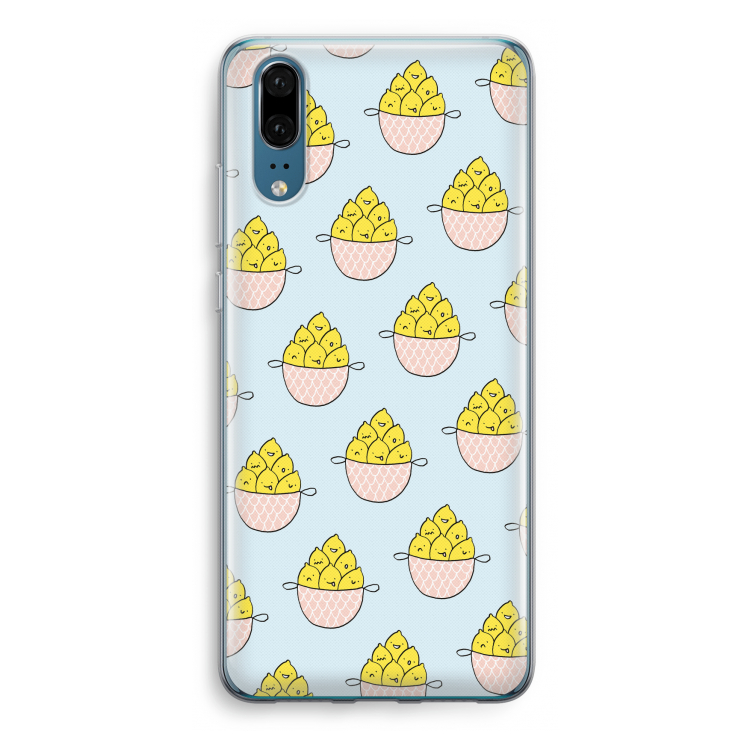 Citroenen: Huawei P20 Transparant Hoesje