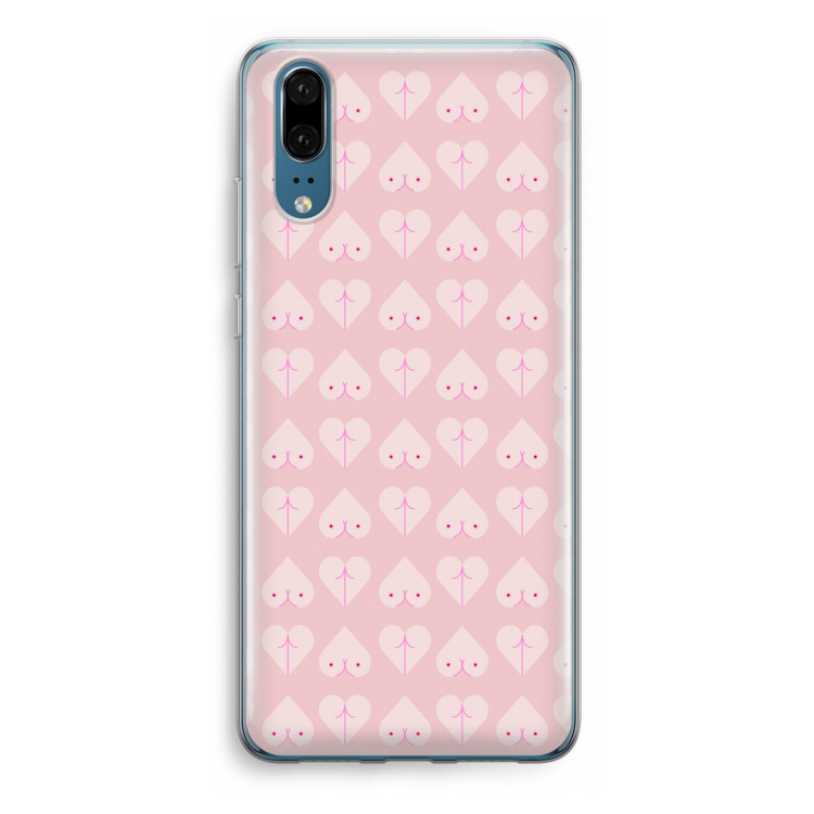 Ass 'n Titties: Huawei P20 Transparant Hoesje