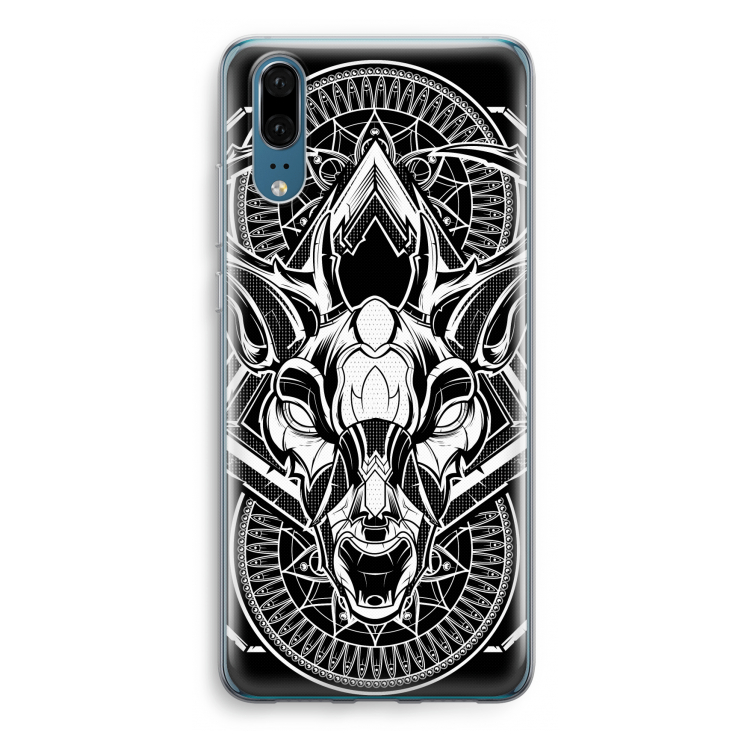Oh Deer: Huawei P20 Transparant Hoesje