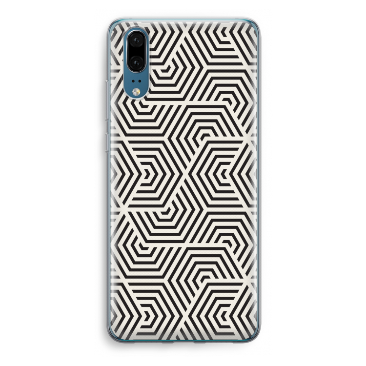 Magic pattern: Huawei P20 Transparant Hoesje