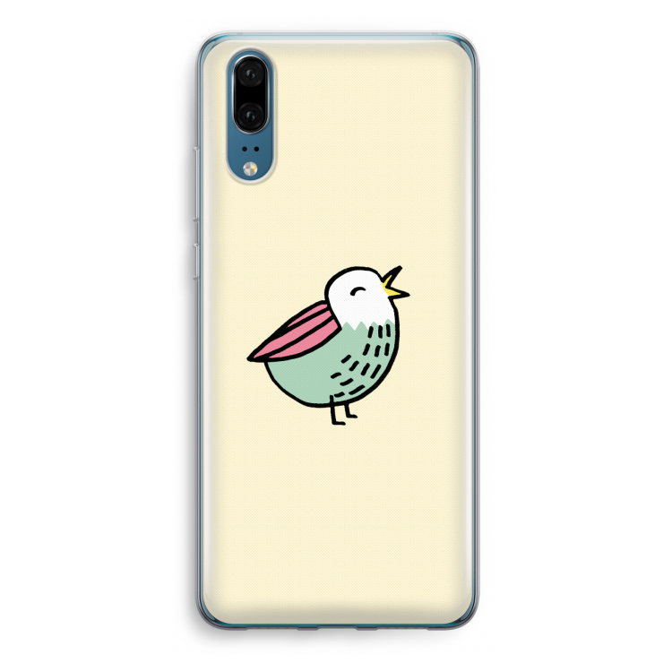 Birdy: Huawei P20 Transparant Hoesje