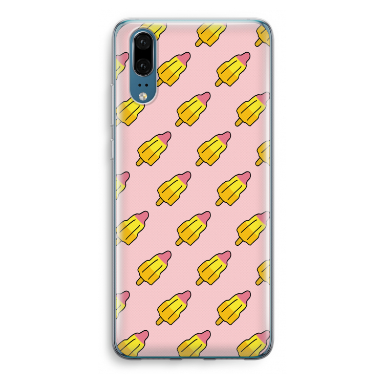 Waterijsjes: Huawei P20 Transparant Hoesje